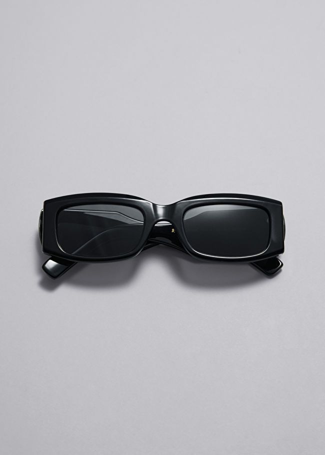 Sonnenbrille mit rechteckigem Rahmen | & Other Stories (DE + FR)