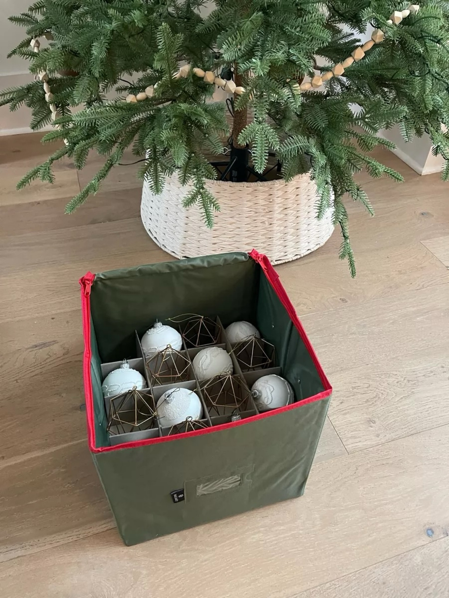  Packing up the last of my Christmas decor Christmas decor storage, ornament storage #LTKunder50 

#LTKSeasonal #LTKFindsUnder50