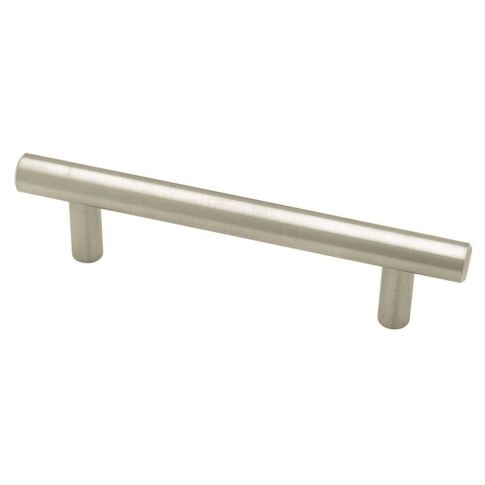 3-3/4 in. (96 mm) Center-to-Center Champagne Bronze Bar Drawer Pull | The Home Depot