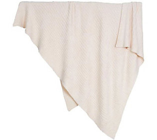 Barefoot Dreams CozyChic Lite Ribbed Blanket | QVC