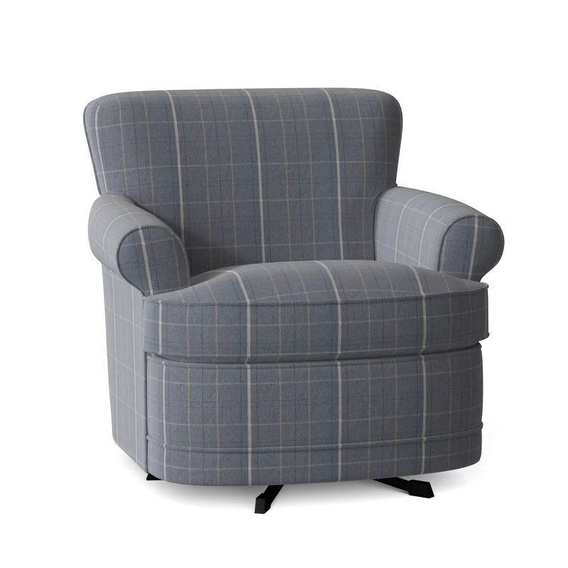 Maxton Upholstered Swivel Armchair | Wayfair North America