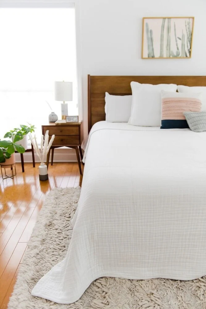 Color: Arctic White | Muslin Comfort