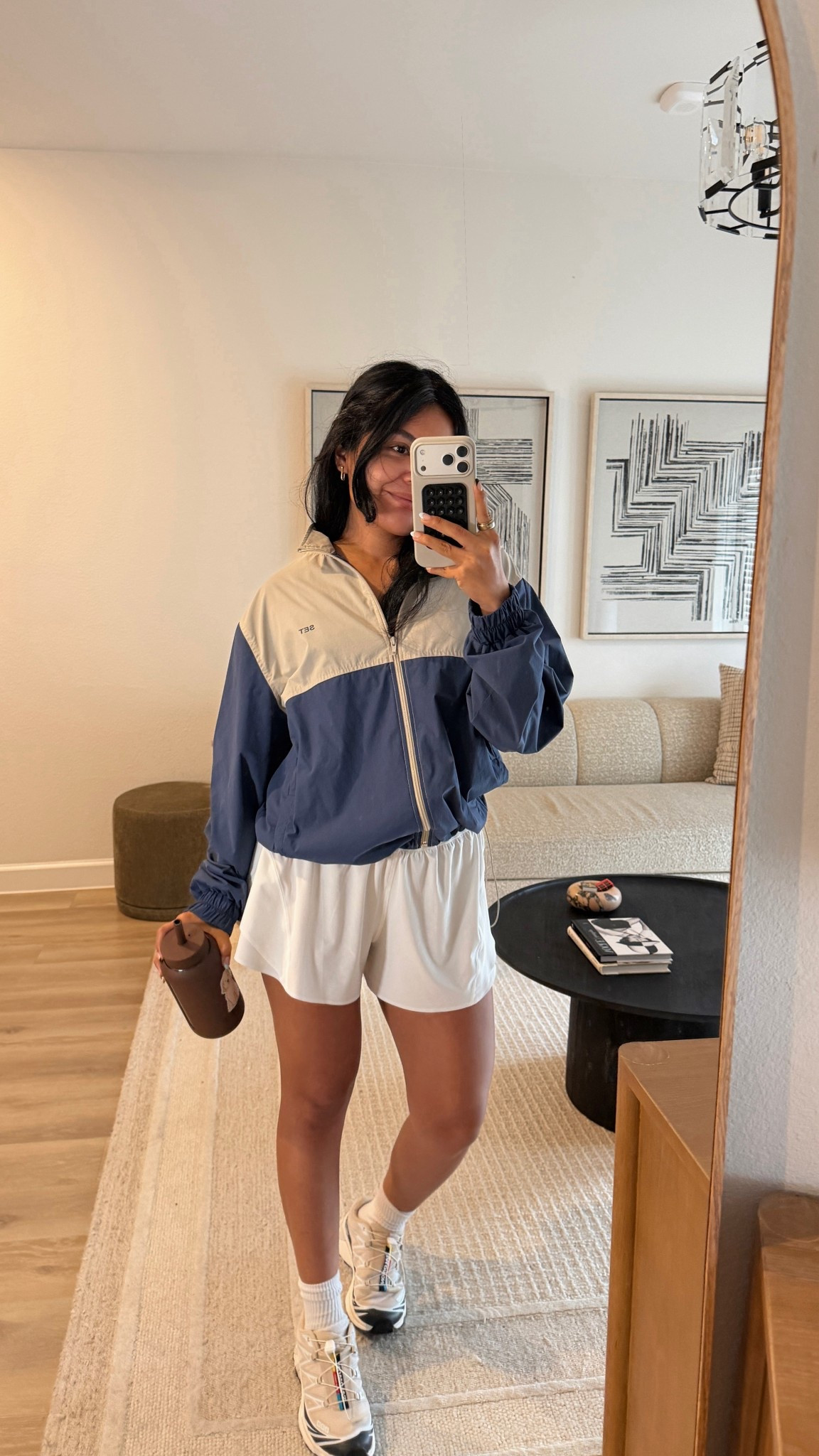 Walk fit! My jacket is old but linked new version which I prefer for spring lol