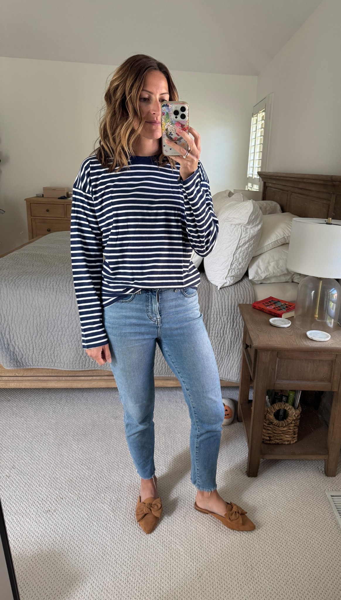 I live in easy basics and this new striped T is perfect. I bought my normal size and it’s a loose fit. Grabbing in other colors asap!

#LTKSeasonal #LTKStyleTip #LTKSaleAlert