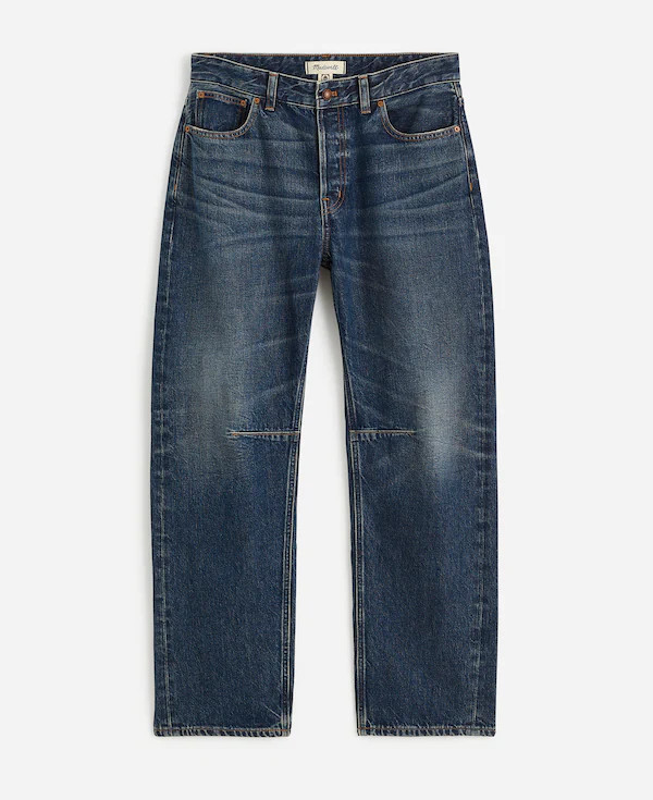 The Plus Darted Barrel-Leg Jean | Madewell