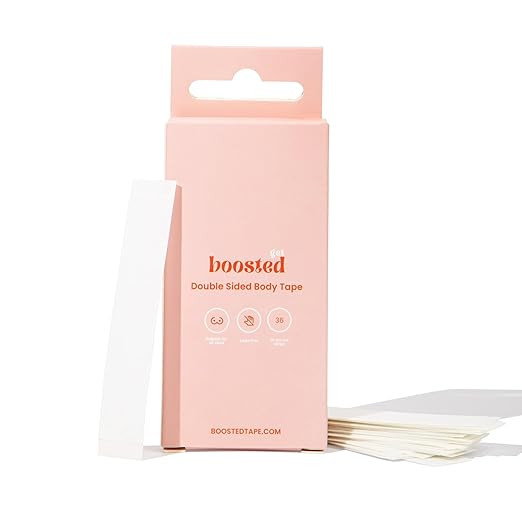 Double-Sided Body Tape | 36 Pre-Cut Strips | Strong Hold for Strapless Dresses, Necklines & Outfi... | Amazon (UK)
