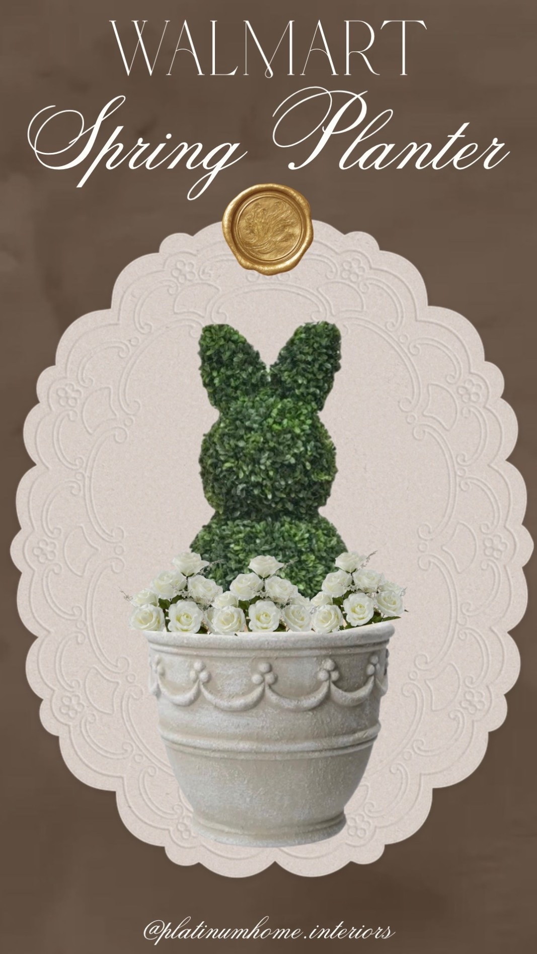 I swear the spring flowers around the based changed everything 🤍

#LTKHome #LTKSeasonal