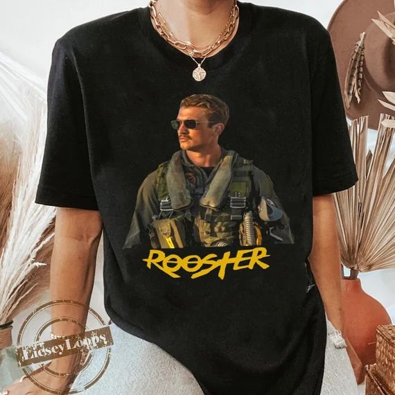 Rooster Top Gun Miles Teller Shirt Tom Cruise Maverick Shirt | Etsy | Etsy (US)