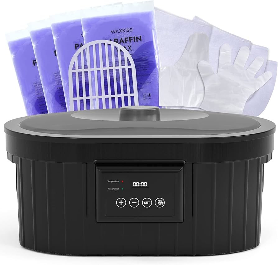 Paraffin Wax Machine for Hand and Feet, Waxkiss 5000ml Paraffin Bath with Lavender Paraffin Wax W... | Amazon (US)
