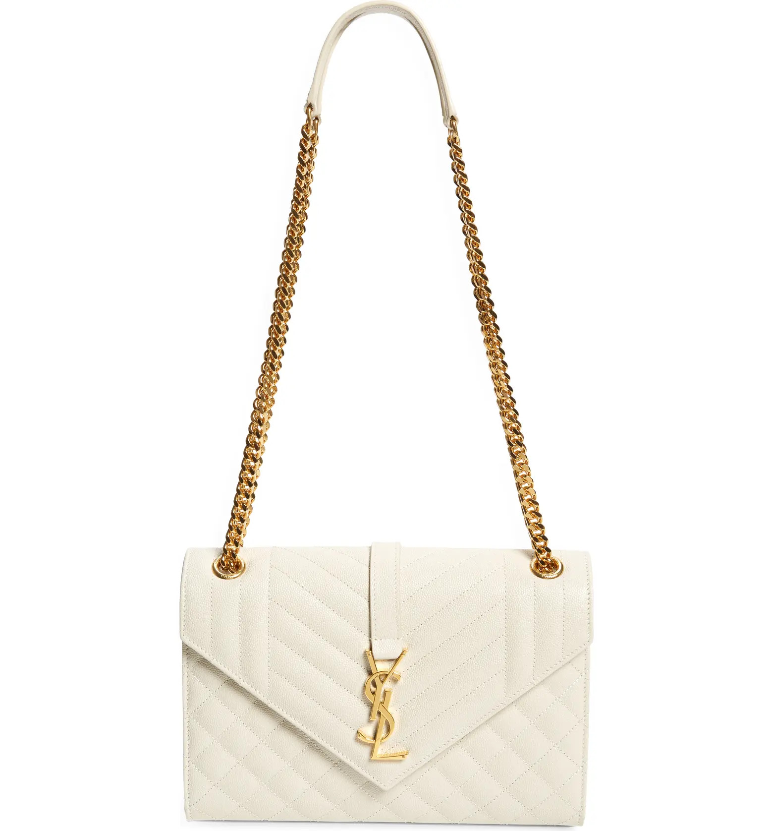 Medium Cassandra Quilted Leather Envelope Bag | Nordstrom