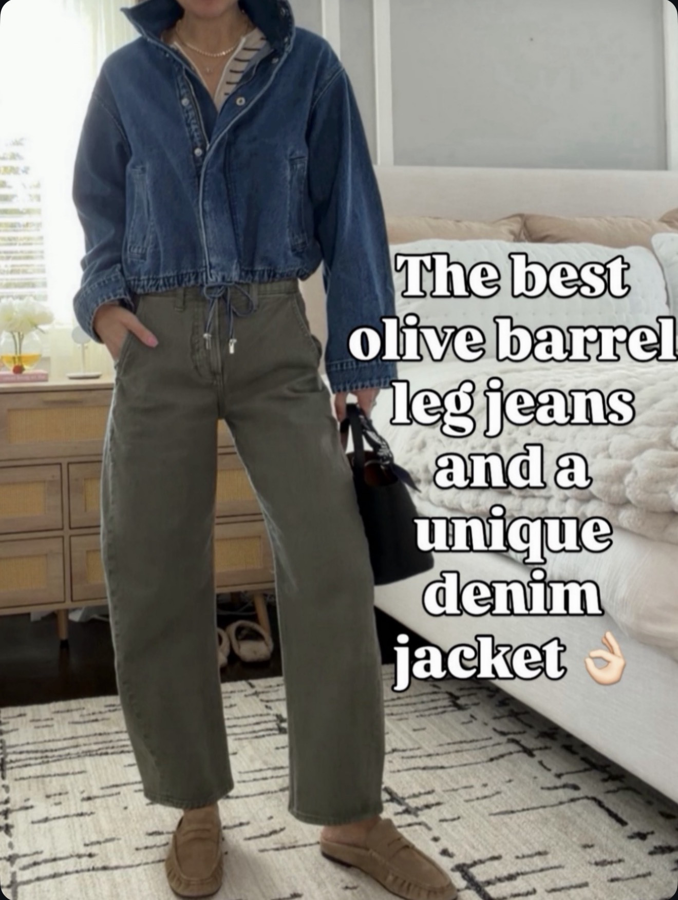 If you haven’t tried olive denim yet… this is your sign 👏🔗⬇️

#LTKOver40 #LTKmomlife #LTKSeasonal