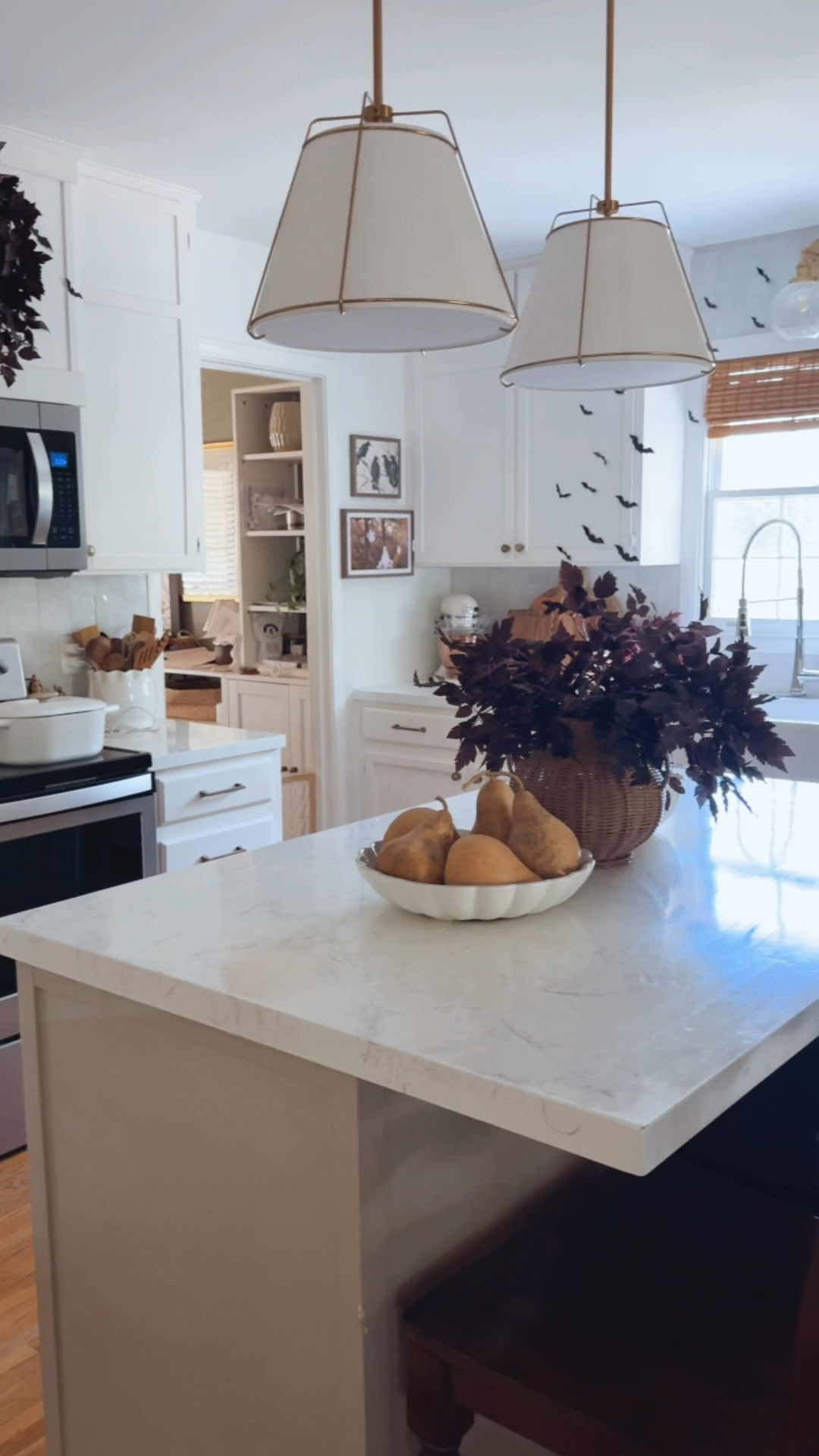 Simple spooky chic additions to my kitchen for Halloween 

#LTKHalloween #LTKSeasonal #LTKHome