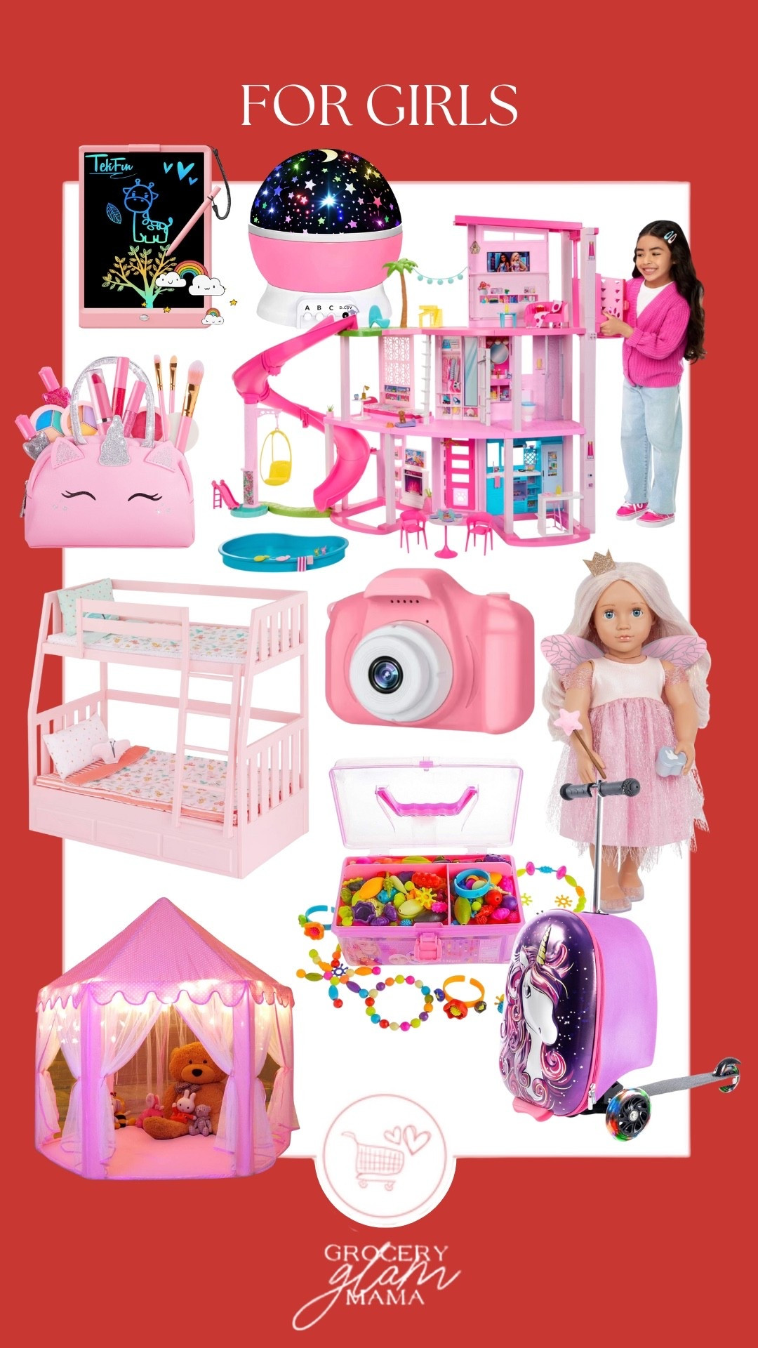GIFT GUIDE: The cutest picks for girls this season from the Barbie Dream House to all the fun toys they will love unwrapping 🎀✨

#LTKGiftGuide #LTKKids #LTKHoliday