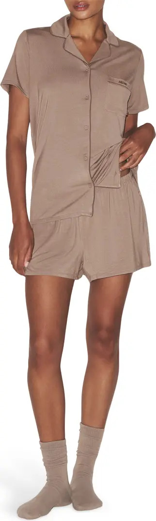 SKIMS Sleep Short Pajamas | Nordstrom | Nordstrom