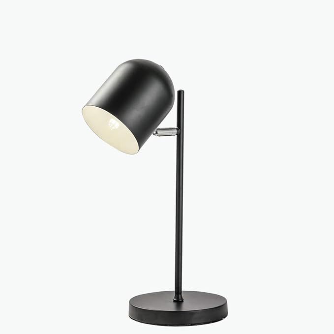 CASILVON 16 Inch Black Simple Modern Adjustable Office Desk Lamp, Table Lamp with Metal Finished ... | Amazon (US)