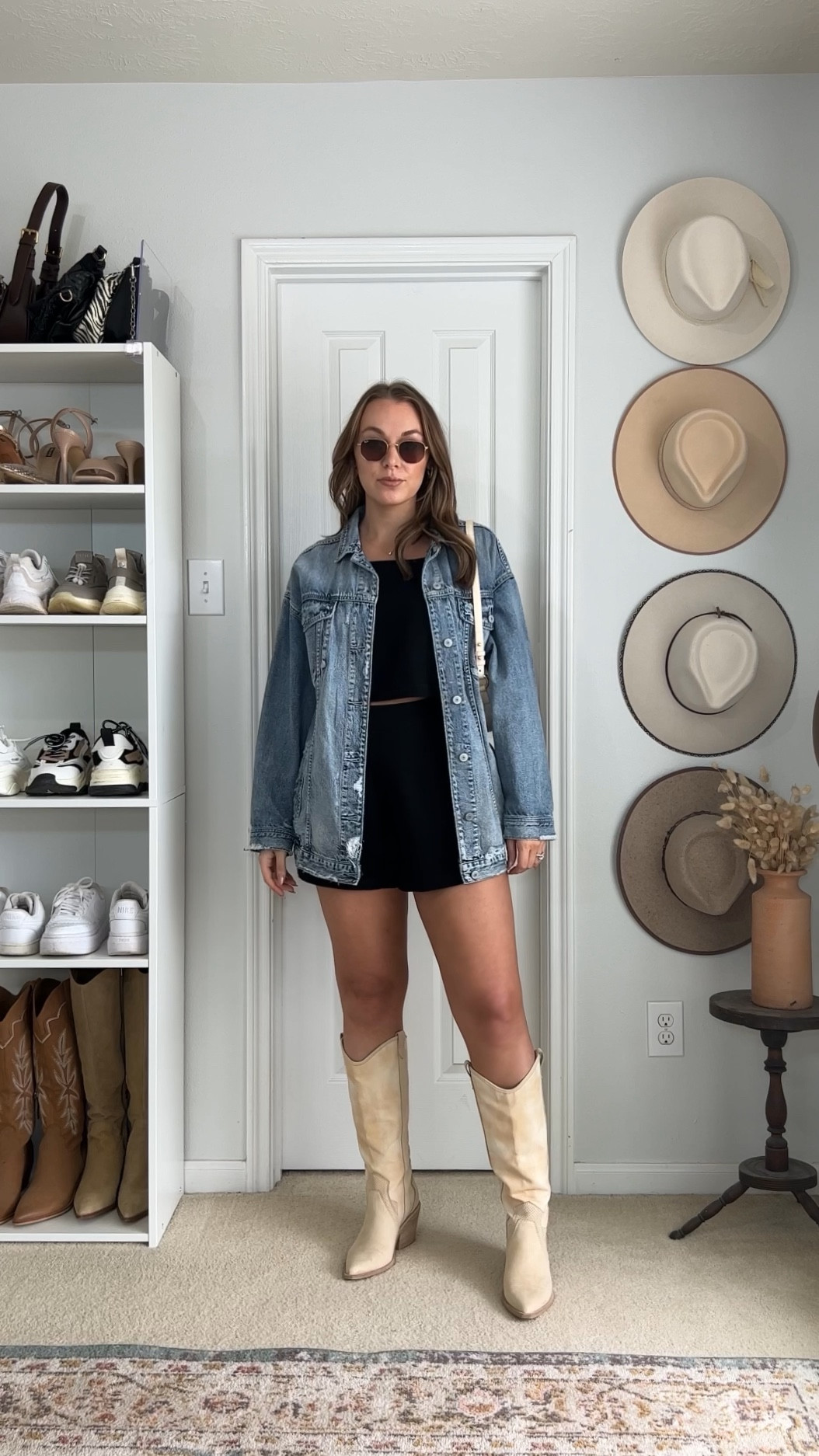 7 Days of Amazon Sets ft. this little black number 🖤⁠

Set size M
Jacket size M 
Boots TTS
.⁠
.⁠
.⁠
.⁠
linen set, linen shorts, amazon outfit, amazon fashion, found it on amazon, spring fashion, spring style, spring fashion trends, two piece set, vacation outfit, summer style, trendy spring outfits, Pinterest girl, Pinterest aesthetic, Pinterest style. 

#LTKFestival #LTKunder50 #LTKstyletip