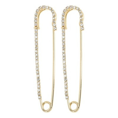 Unique Bargains Safety Pins Clothing Accessories for Women Wedding Party Cane Design 3.03"x0.63" 2 Pcs | Target