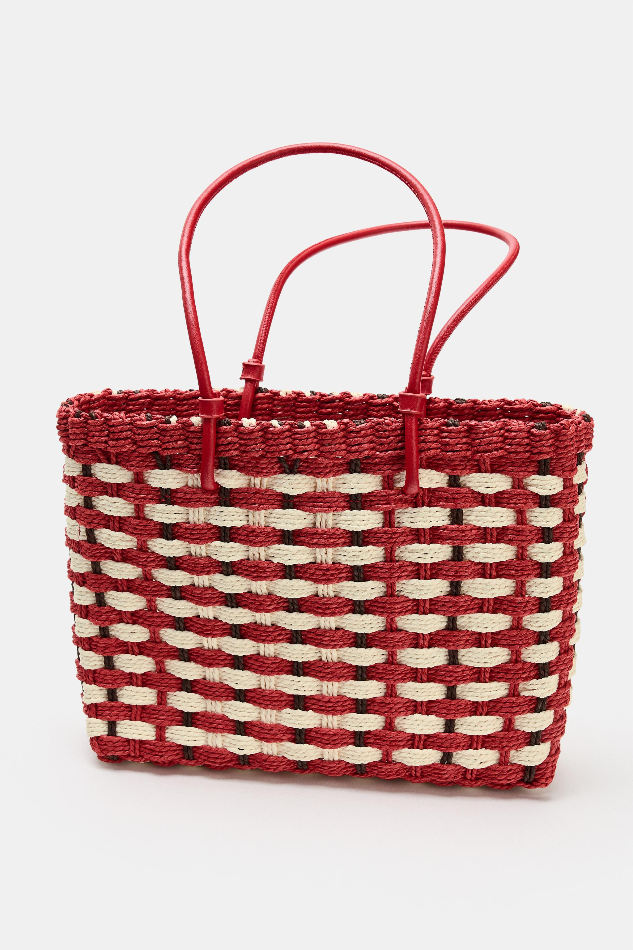 BRAIDED-EFFECT MINI TOTE BAG | Zara US