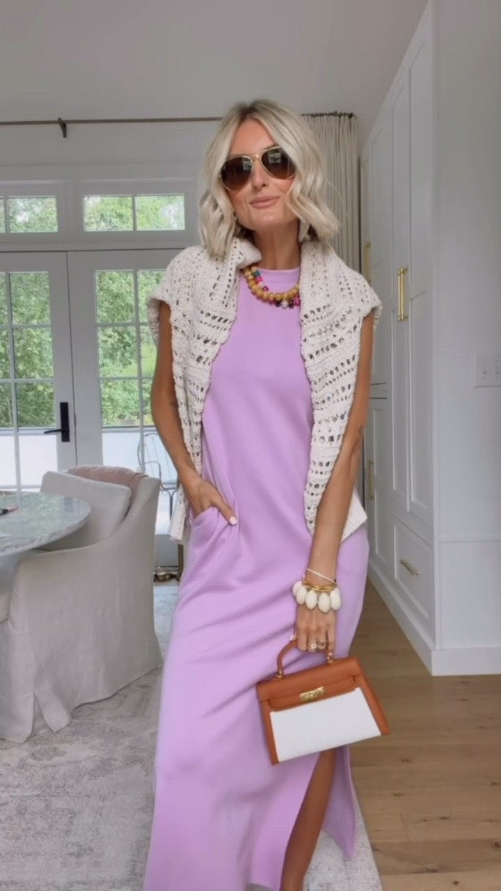 The color of the dress is so pretty! It’s such a comfortable material & such a great easy everyday dress for summer! Wearing S!  Loverly Grey, summer dress, maxi dress, Walmart, affordable finds

#LTKootd #LTKSeasonal
