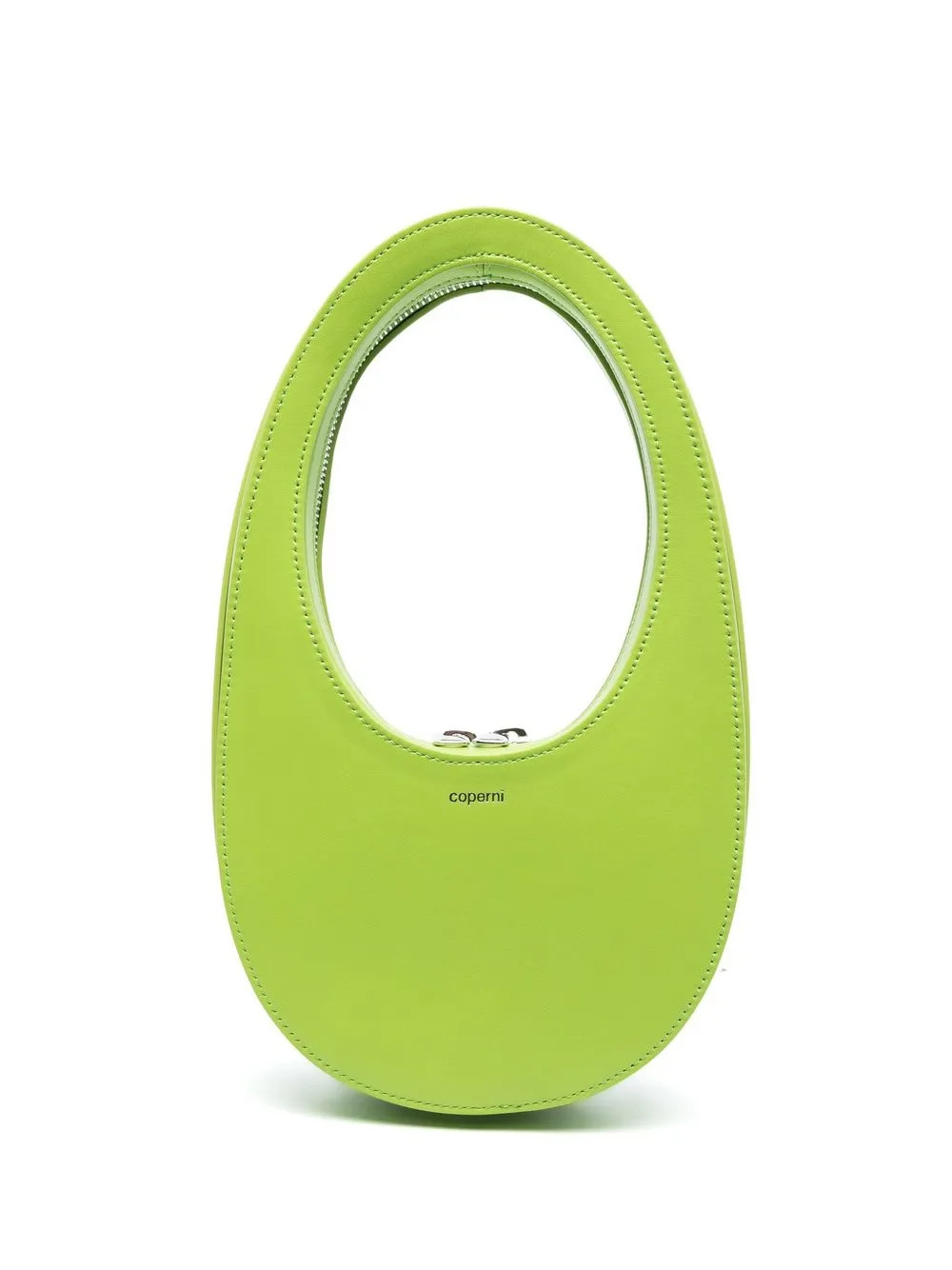 Coperni Bolsa Tote De Couro Curvada - Farfetch | Farfetch Global
