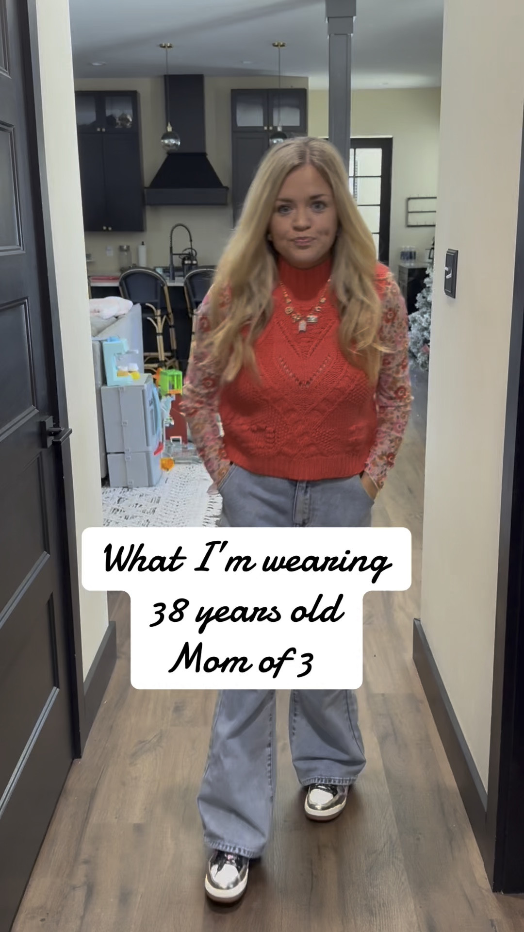 Amazon for the whole outfit! Legit- socks, shoes, jeans, bra, shirt & sweater! 

Find my outfit in stories, under Janruary links on IG profile and my LTK! 

@shop.ltk 

#momsover30 #momgram #monfits #stl #stlmom #weekendwear #amazon #amazonfashion #momof3 #momlife #momfashion #ootd #momootd #ltk 

#LTKFindsUnder50 #LTKStyleTip #LTKParties