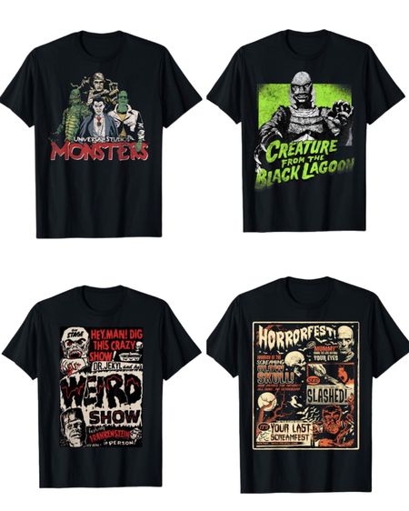 Fun new shirts to wear for Halloween Horror Nights at Universal Studios! #monsters #scarymovies #horrornights #halloween #halloweenshirts #halloweenhorrornights #horrornightsshirts #universalstudios #universalstudiosoutfit