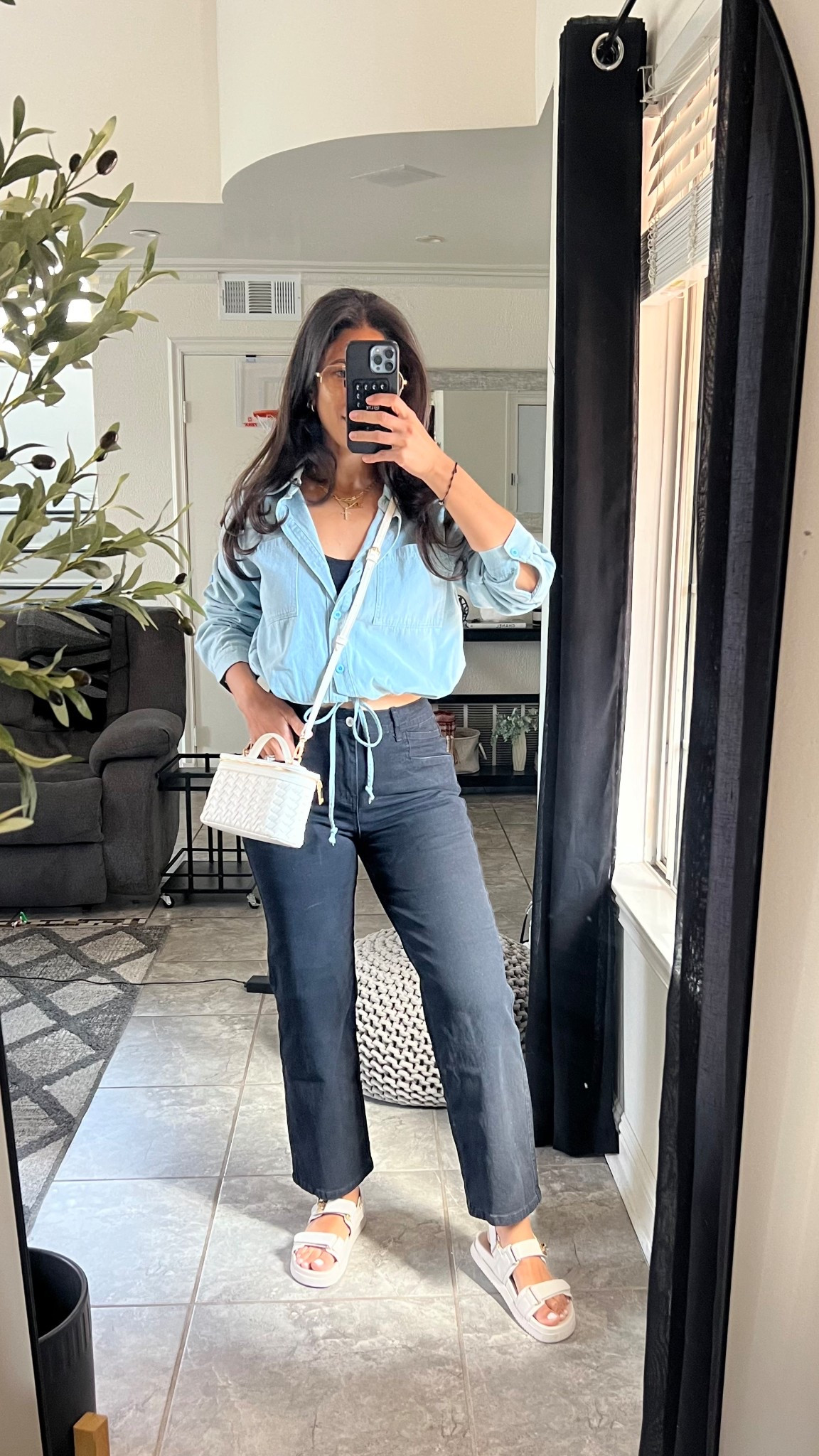 Favorite denim top 

#LTKStyleTip #LTKSummerEdit #LTKFindsUnder50