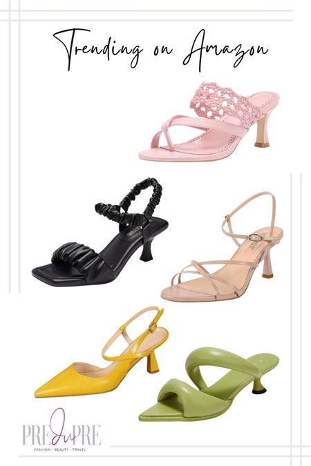 Look what’s trending on Amazon - kitten heels. Pair with a casual look or for a party, these are a must add accessory to your wardrobe.

Amazon, Amazon fashion, Amazon shoes, heels, kitten heels, party, wedding

#LTKStyleTip #LTKFindsUnder100 #LTKShoeCrush