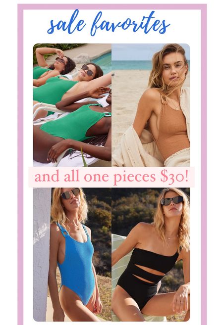 aerie swim sale / one piece / bikinis / spring break 

#LTKtravel #LTKfindsunder50 #LTKswim