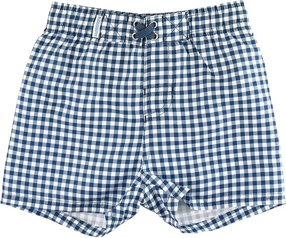 RUGGEDBUTTS Boys UPF50+ Sun Protection Gingham Swim Trunks | Amazon (US)