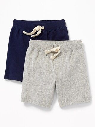 Functional Drawstring Jersey Shorts 2-Pack for Toddler Boys | Old Navy (US)