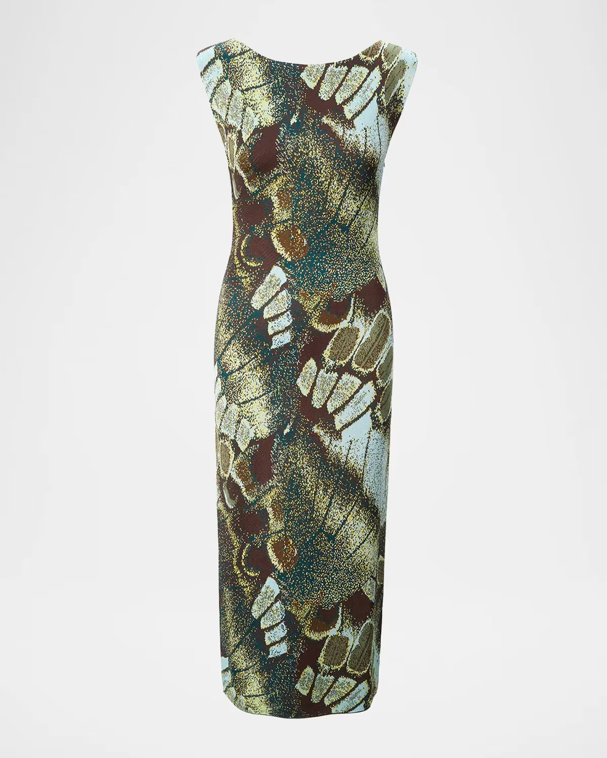 Veronica Abstract Midi Dress | Neiman Marcus