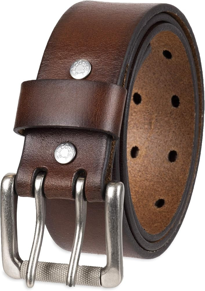 Levi's Men's Casual Everyday Jean Belt with Double Prong Buckle | Amazon (US)