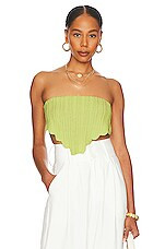 Sima Strapless Crop Top
                    
                    MORE TO COME | Revolve Clothing (Global)