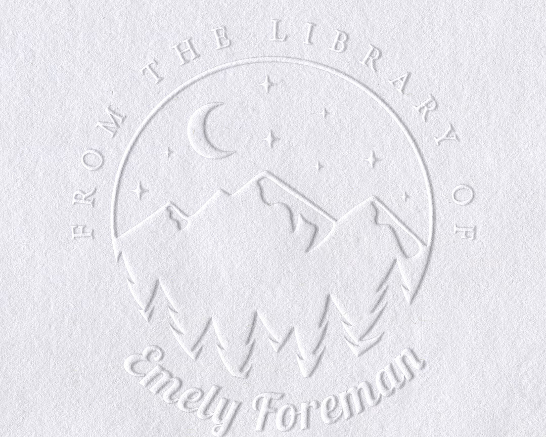 From the Library of Book Embosser Custom Personalized From the Library of Book Belongs to Ex Libr... | Etsy (US)