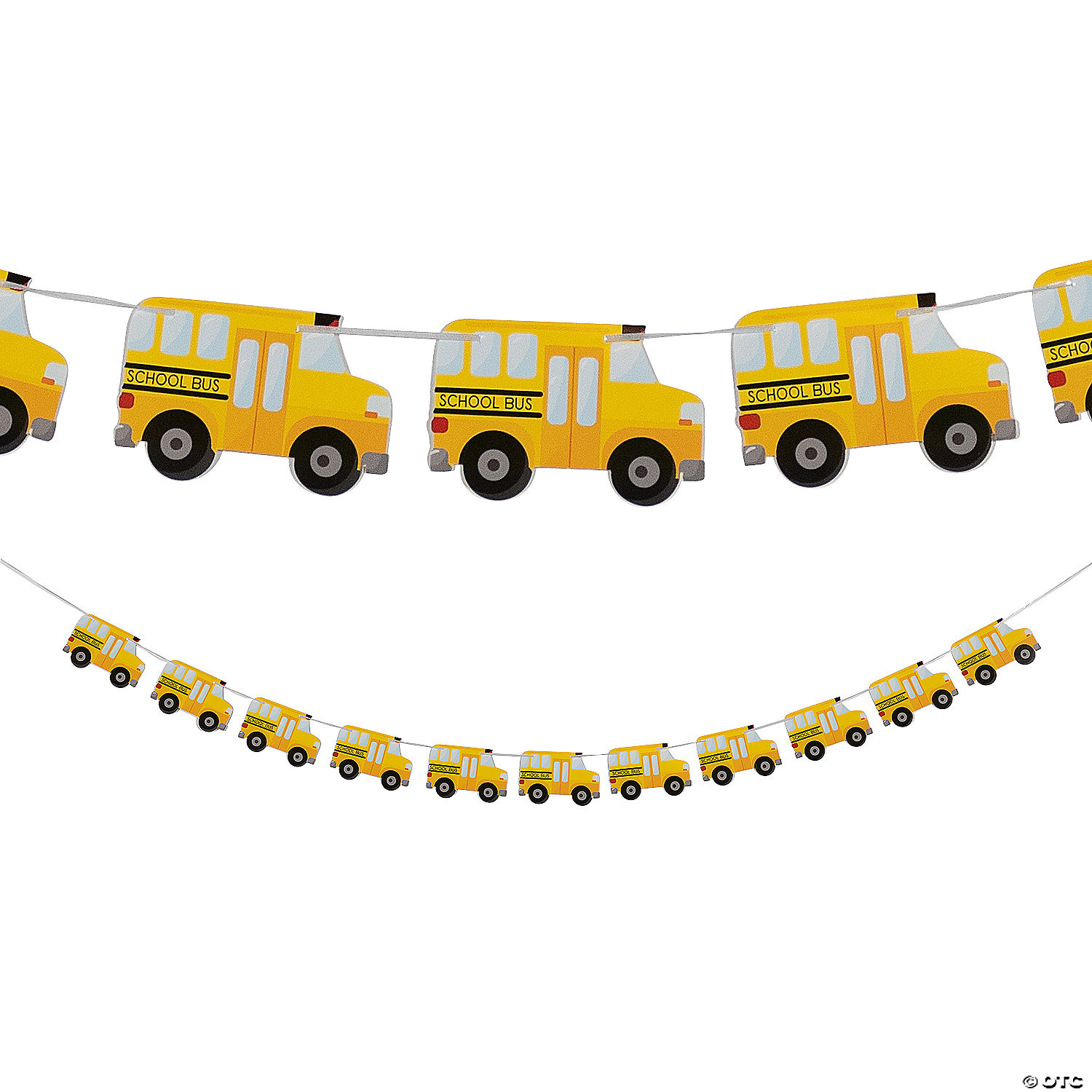 School Bus Tissue Garland | Oriental Trading Company