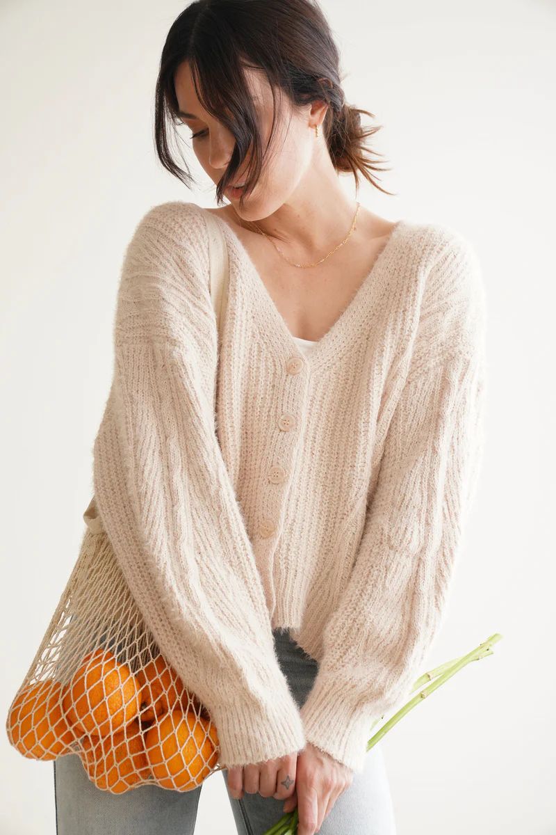 Honey Cardigan | Carly Jean Los Angeles