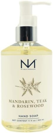 Niven Morgan Mandarin, Teak and Rosewood Hand Soap 11fl oz 325 ml | Amazon (US)