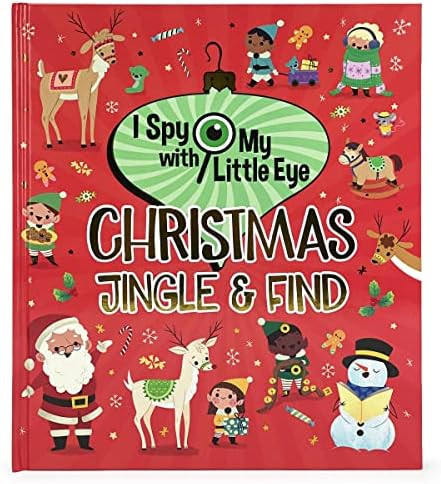 Christmas Jingle & Find - I Spy With My Little Eye Holiday Kids Search, Find, and Seek Activity B... | Amazon (US)