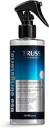 Truss Reconstrutor Capilar Uso Obrigatório Spray | Hidratação e Reconstrução Imediata | 260m... | Amazon (BR)