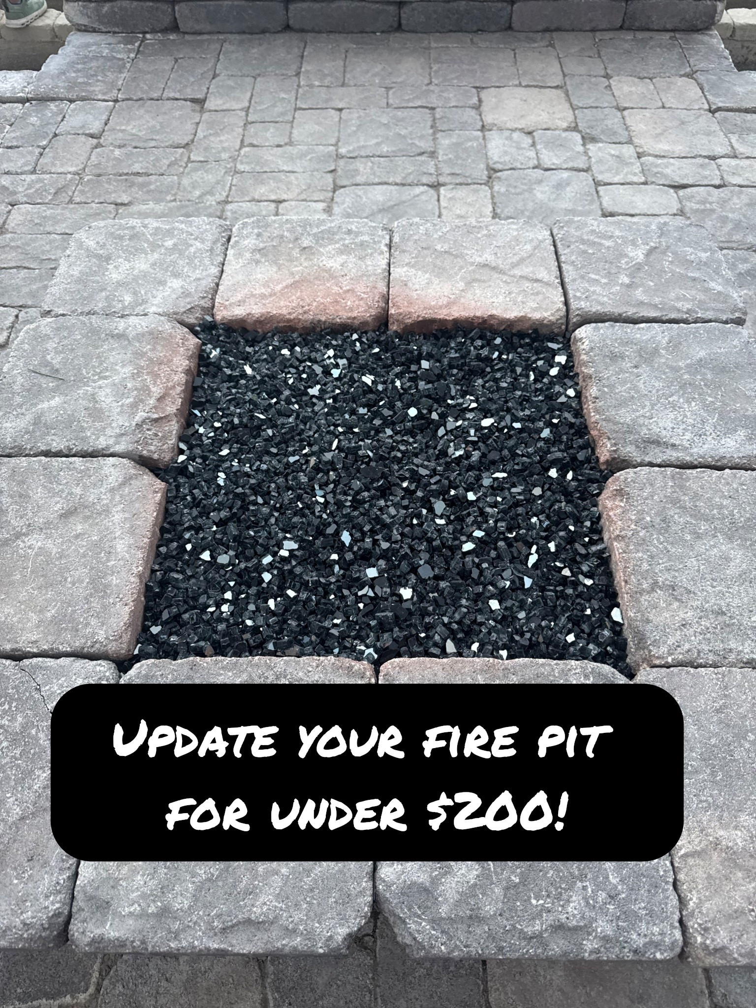 We had lava rock in our fire pit previously and added this gorgeous black glass to add a more modern touch! 

Cost less than $200 & we get so many compliments now 😍🖤

#LTKHome #LTKSeasonal #LTKSaleAlert