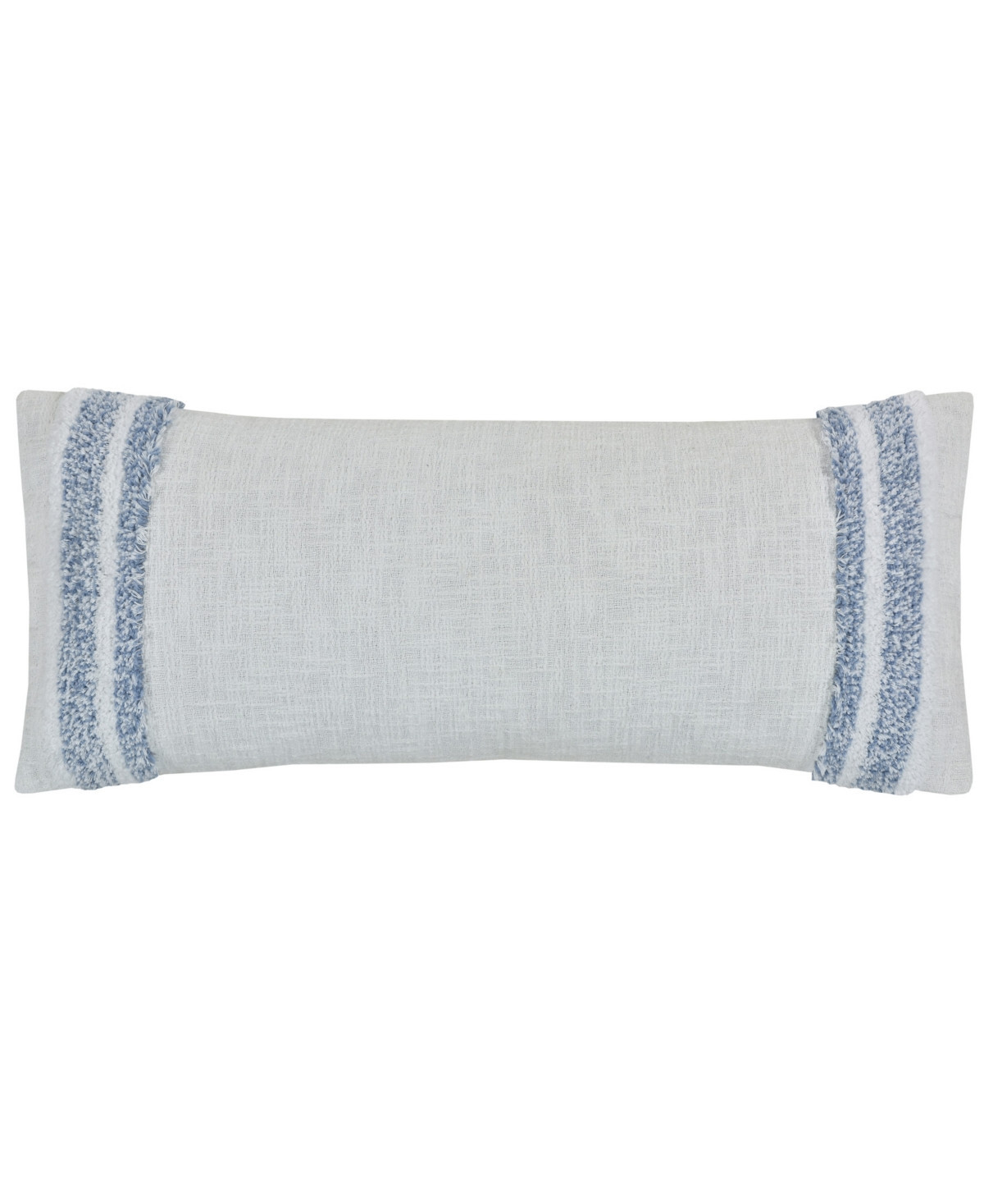 White Sand Beachwood Decorative Pillow, 14" x 40" - Sky Blue | Macy's