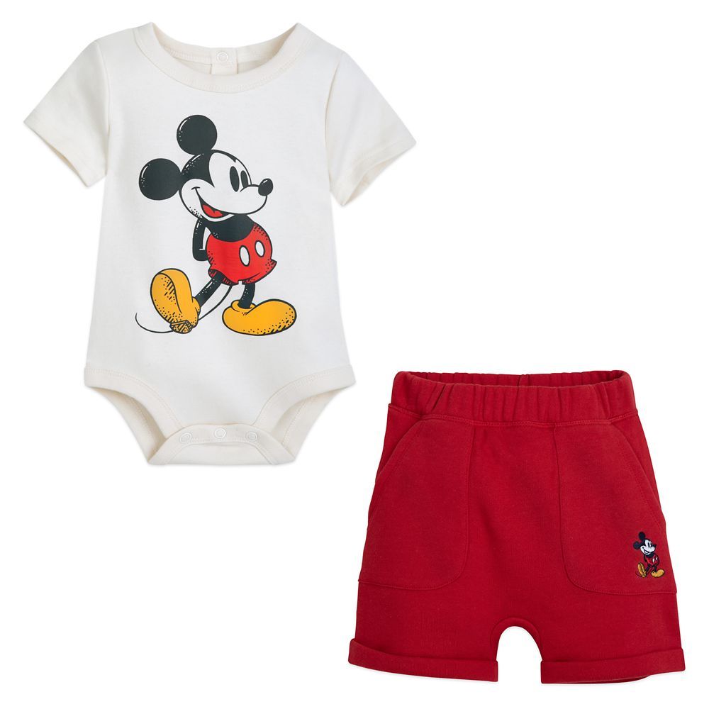 Mickey Mouse Bodysuit and Shorts Set for Baby | Disney Store