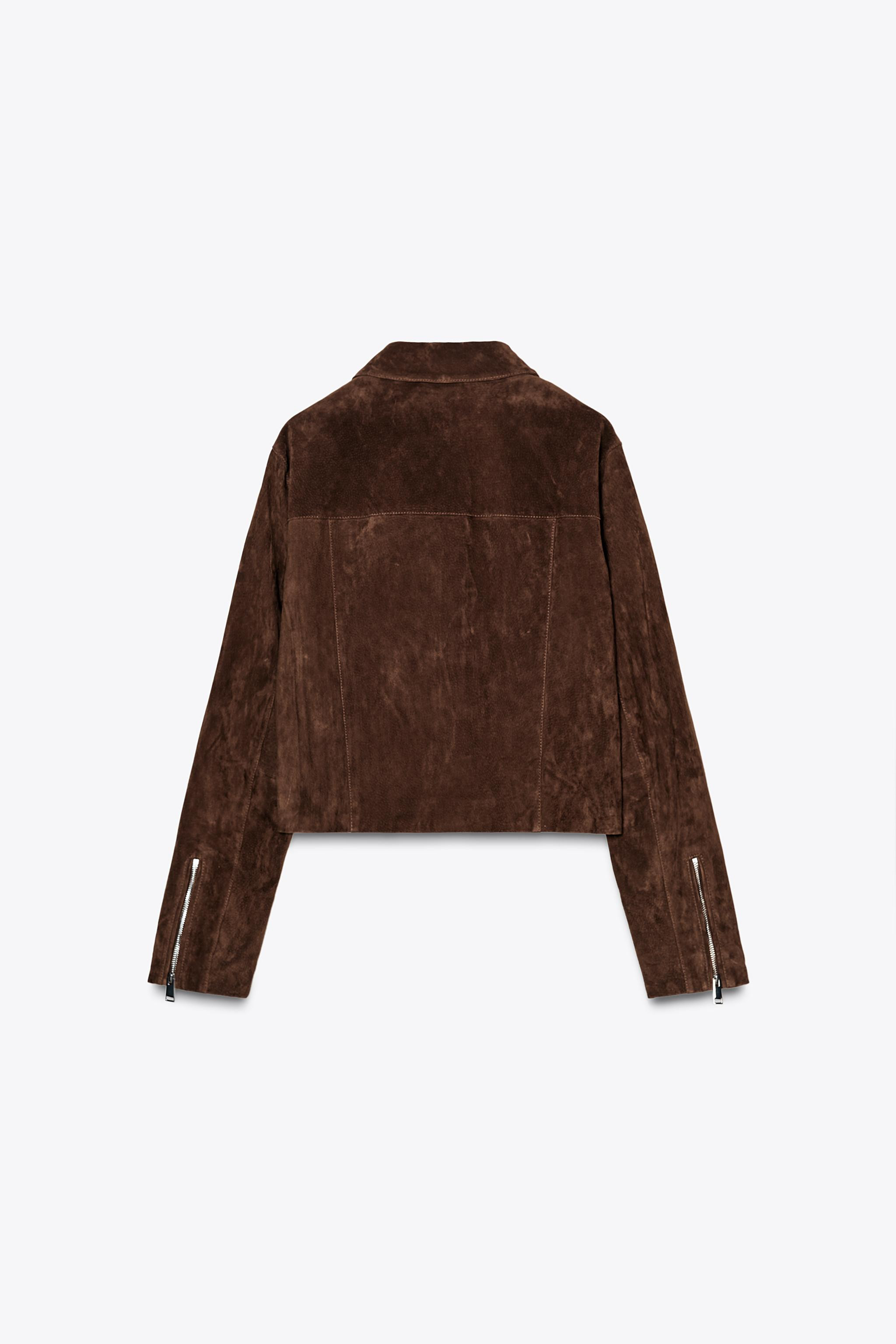 100% LEATHER JACKET | Zara UK