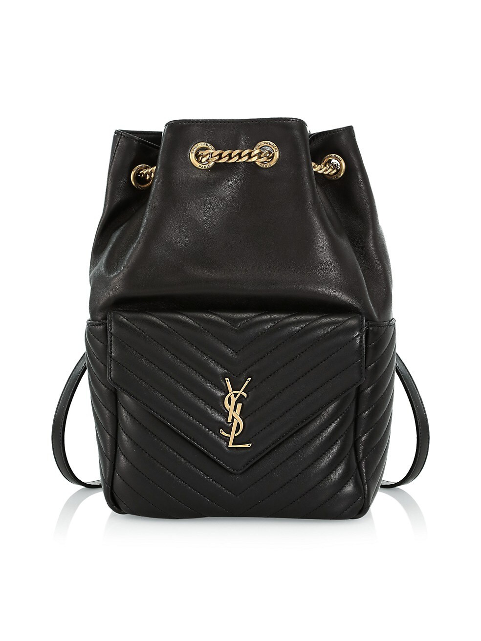 Saint Laurent Chevron Quilted Backpack | Saks Fifth Avenue