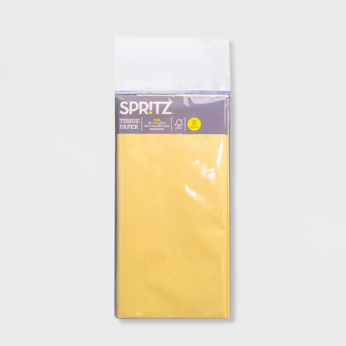 8ct Gift Wrap Tissue Paper Yellow - Spritz™ | Target