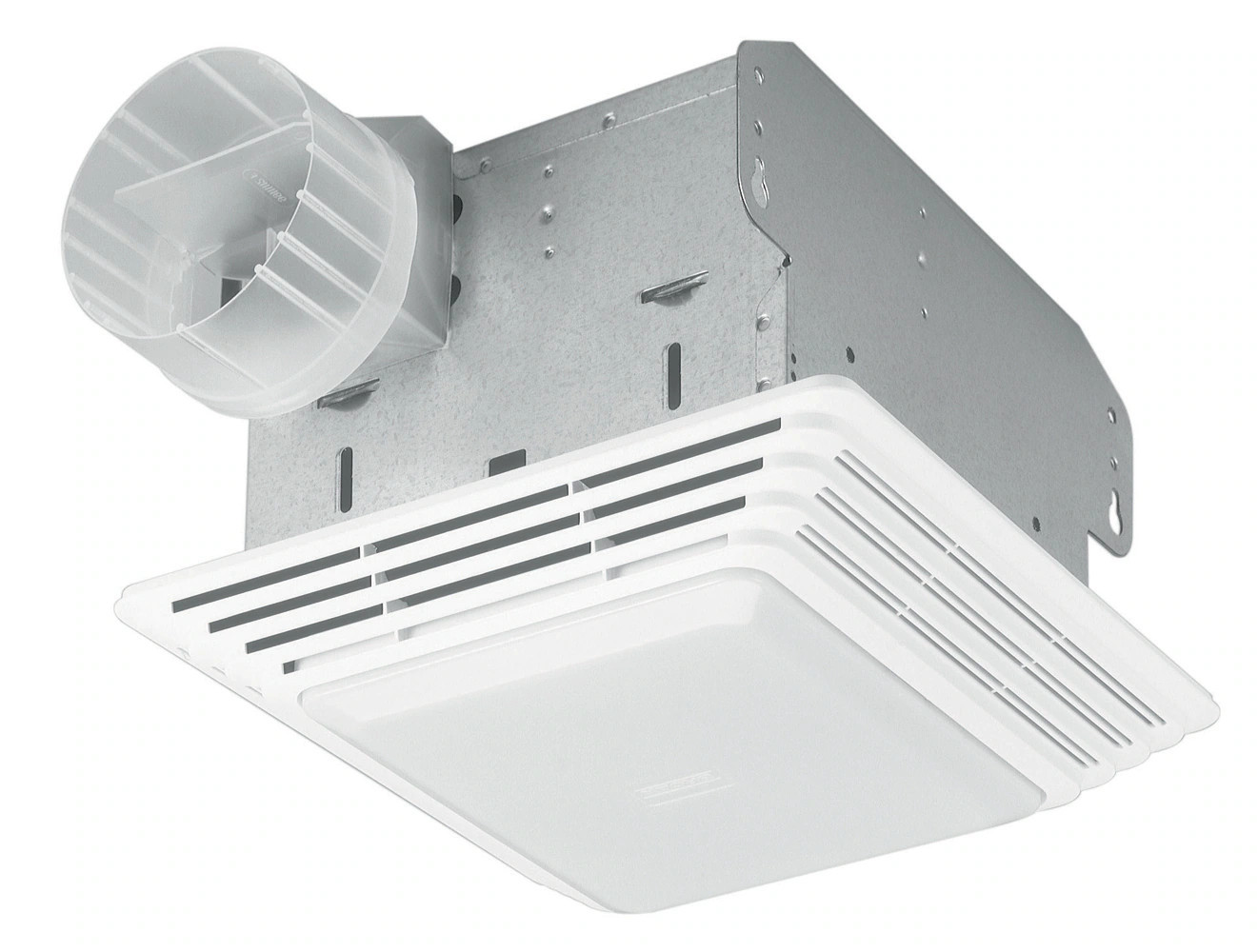 Broan 2.5-Sones 50-CFM White Lighted Bathroom fan | 678 | Lowe's