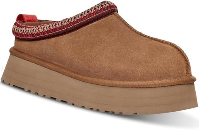 Women's Slippers Platform Mini Boots Fur Fleece Lined House slippers Anti-Slip Mule For Outdoor | Amazon (US)