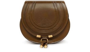 Marcie small glossy leather shoulder bag - CHLOE | 24S US