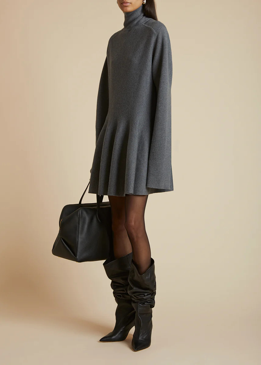 The Clarice Dress in Sterling | Khaite